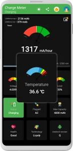 تطبيق Charge Meter: أفضل تطبيق لقياس سرعة الشحن ومتابعة أداء البطارية بدقة 20 تطبيق Charge Meter